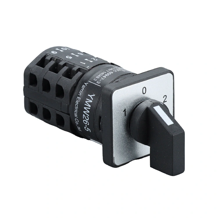 Commutateur à came 10A à trois positions