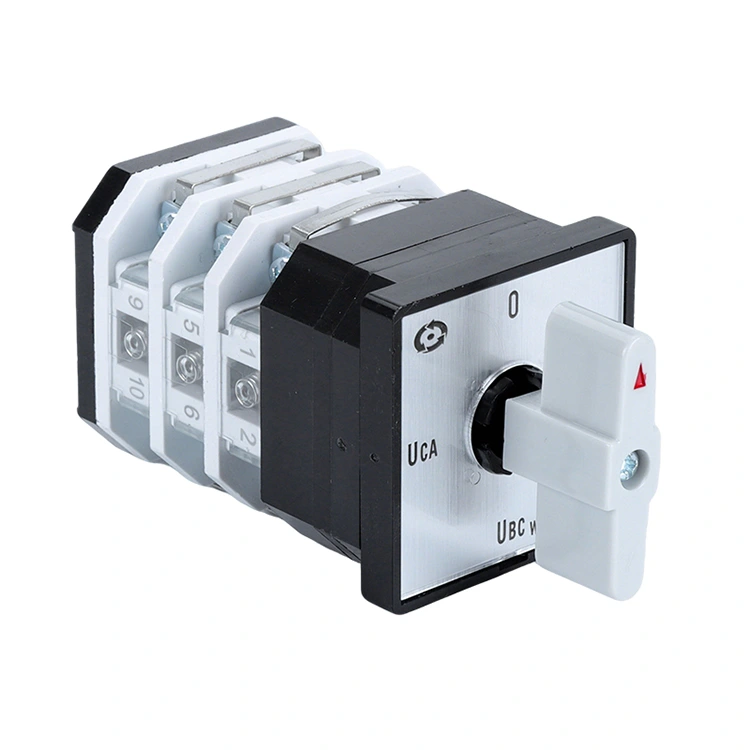 Commutateur à came d'ampèremètre à quatre positions 16A