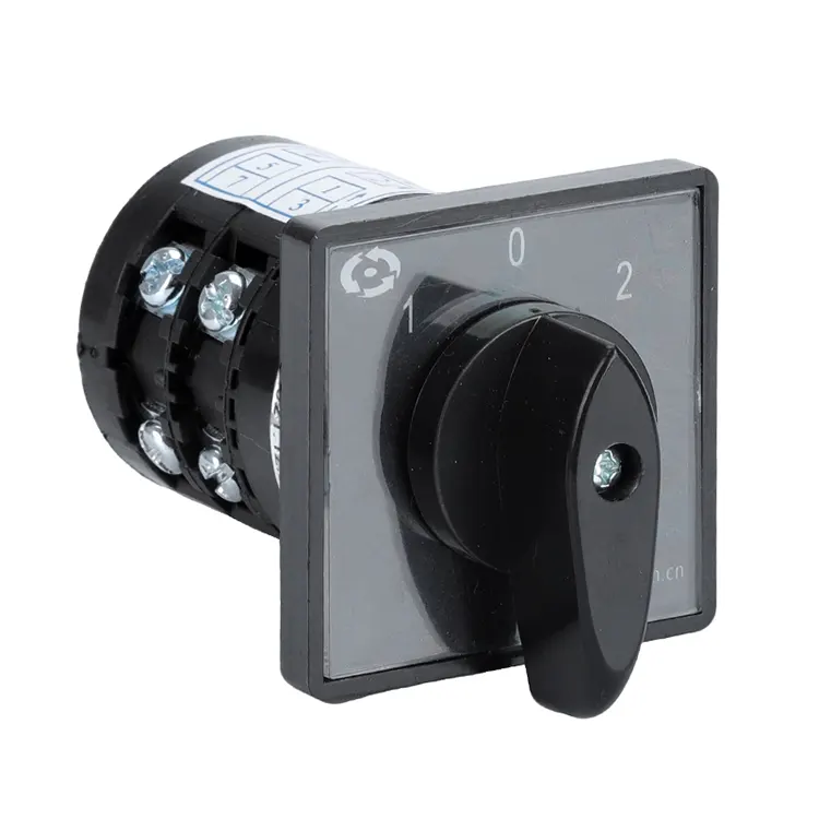 Commutateur à came rotatif combiné à trois positions 20A