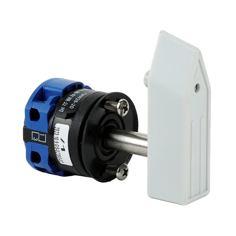 Commutateur à came de transfert à longue poignée 20A