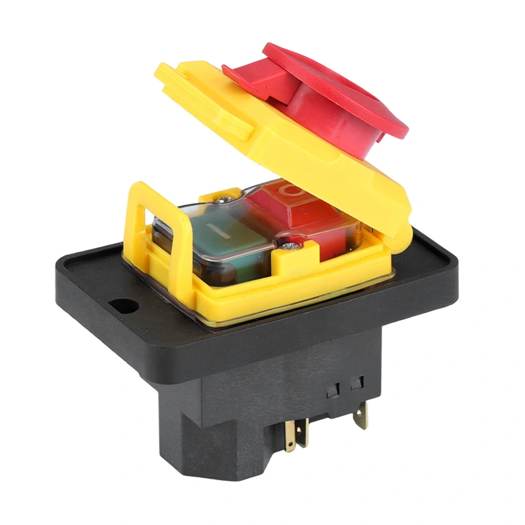Commutateur électromagnétique triphasé à grande plaque 400V 7 broches