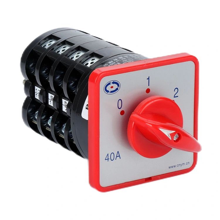 Commutateur à came rotatif combiné 40A 7,5 kW