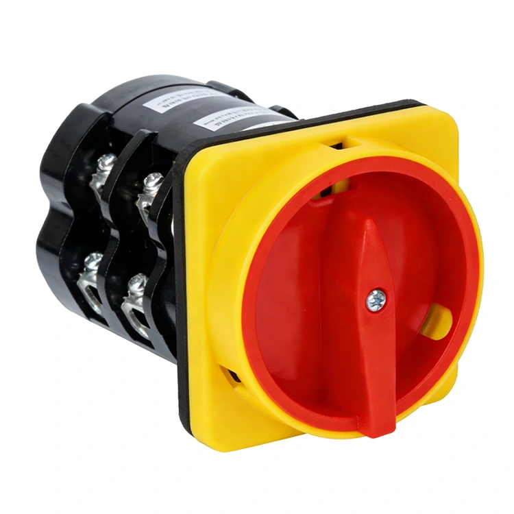 Commutateur à came rotatif à combinaison de cadenas 63A