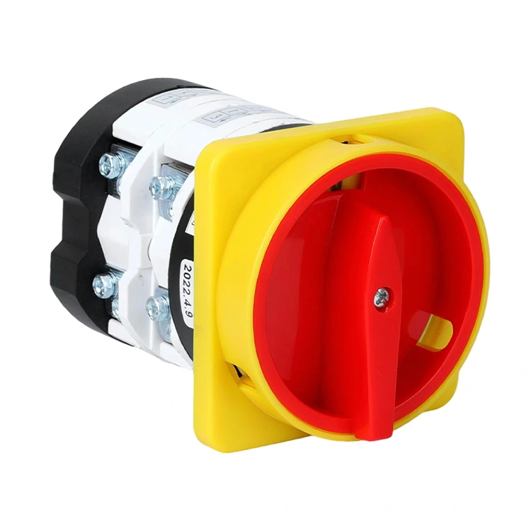 Cadenas 75A OFF-ON, interrupteur à came rotatif combiné à deux positions