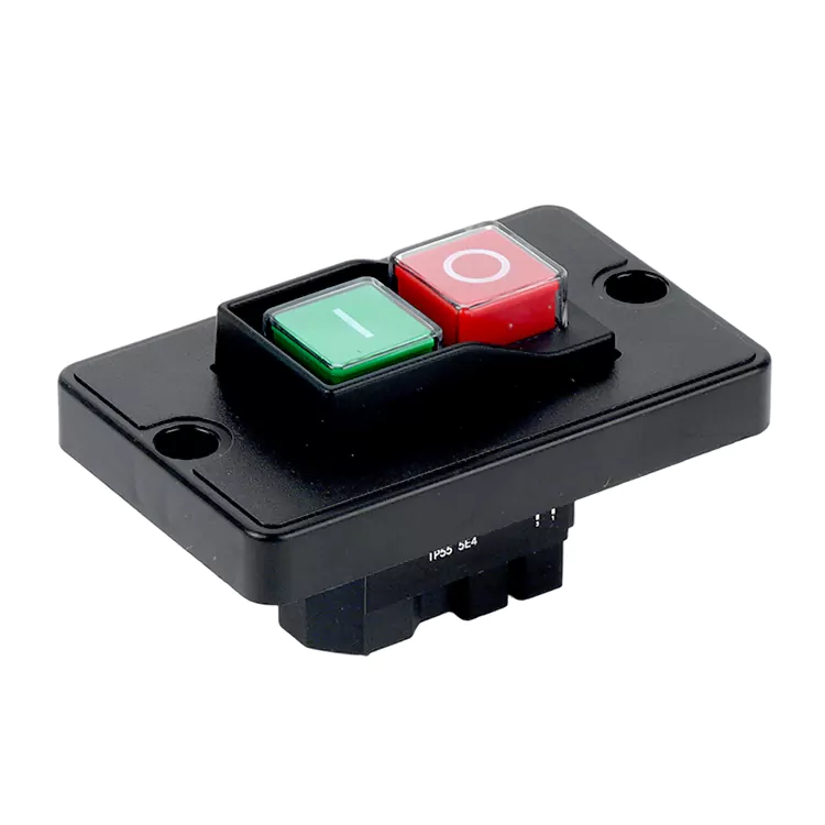 Interrupteur électromagnétique à bouton-poussoir à grand panneau 8A