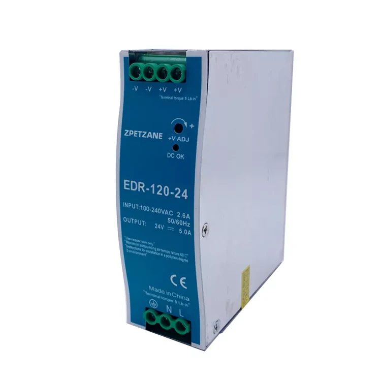 Alimentation à commutateur montée sur rail DIN EDR-120W