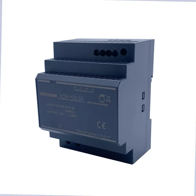 Alimentation à commutateur montée sur rail DIN HDR-100W
