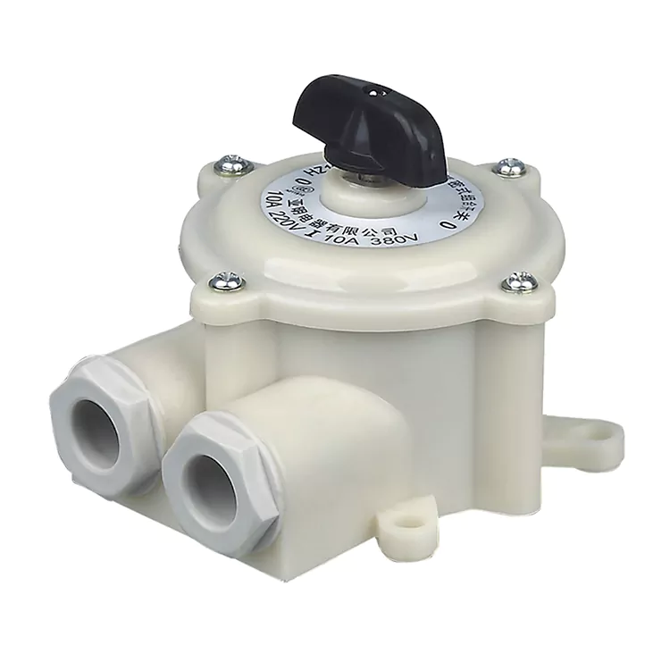 Interrupteur à came combiné de type hermétique HZ10-M, 10A