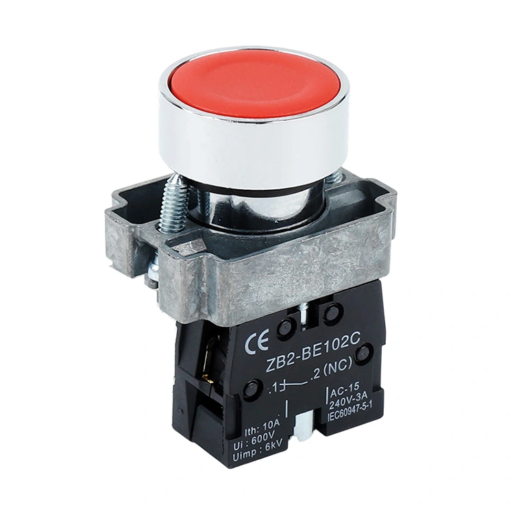 XB2-BA interrupteur à bouton-poussoir de réinitialisation momentanée cinq couleurs